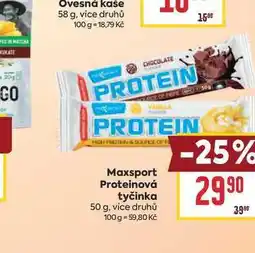 Billa Maxsport Proteinová tyčinka nabídka