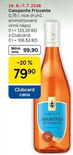 Tesco Campanile Frizzante nabídka