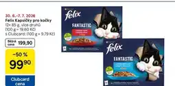 Tesco Felix Kapsičky pro kočky, 12× 85 g, více druhů nabídka