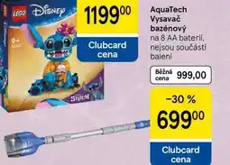 Tesco AquaTech Vysavač bazénový, na 8 AA baterií, nejsou součástí balení nabídka