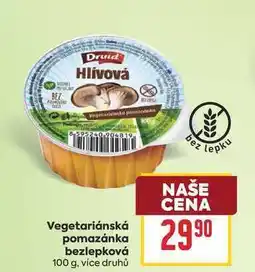 Billa Vegetariánská pomazánka bezlepková nabídka