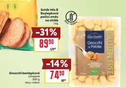 Billa Gnocchi bezlepkové chlazené nabídka