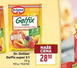 Billa Dr. Oetker Gelfix super 3:1 nabídka