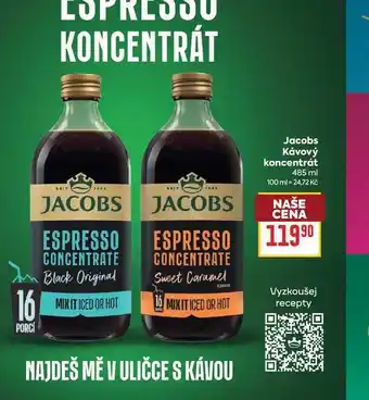 Billa Jacobs Kávový koncentrát nabídka