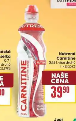 Billa Nutrend Carnitine nabídka