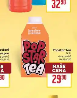 Billa Popstar Tea nabídka