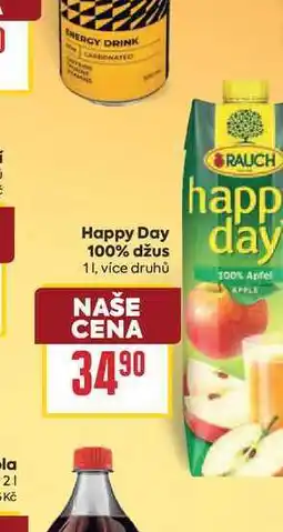 Billa Happy Day day 100% džus nabídka