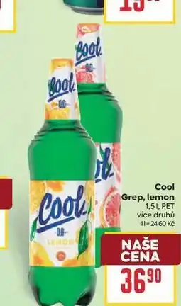 Billa Cool Grep, lemon 1,51, PET nabídka