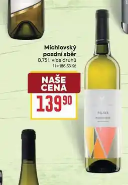 Billa Michlovský pozdní sběr nabídka
