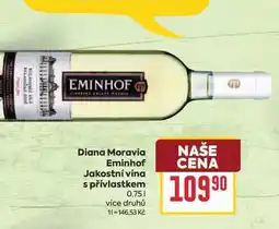 Billa Diana Moravia Eminhof Jakostní vína s přívlastkem nabídka