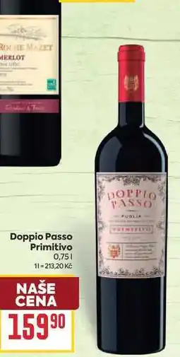 Billa Doppio Passo Primitivo nabídka