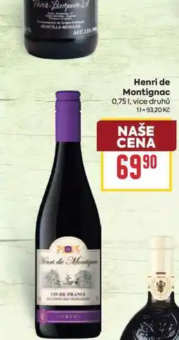 Billa Henri de Montignac nabídka