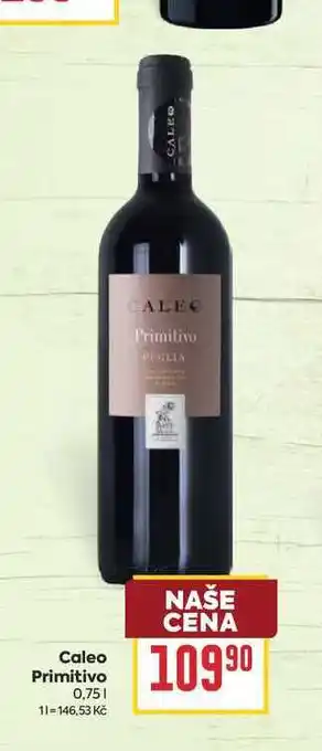 Billa Caleo Primitivo nabídka