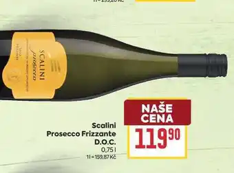 Billa Scalini Prosecco Frizzante D.O.C nabídka