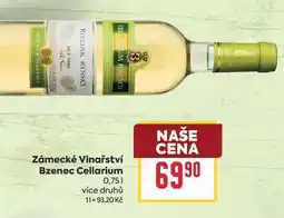Billa Zámecké Vinařství Bzenec Cellarium nabídka