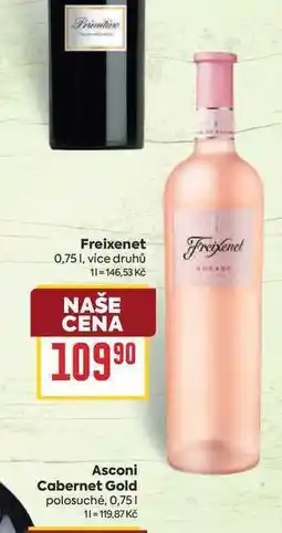 Billa Freixenet 0,751 nabídka