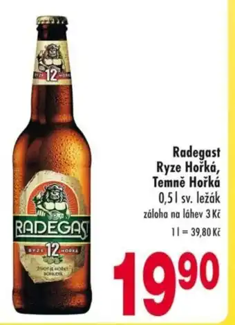 Qanto Radegast Ryze Hořká, Temně Hořká nabídka