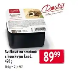 Qanto Svíčková na smetaně houským kned. nabídka