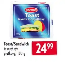 Qanto Toast/Sandwich nabídka