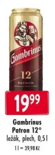 Qanto Gambrinus Patron 12° nabídka