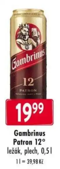 Qanto Gambrinus Patron 12° nabídka