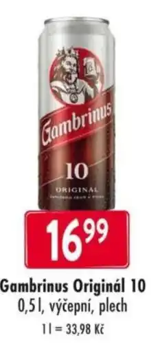 Qanto Gambrinus Originál 10 nabídka
