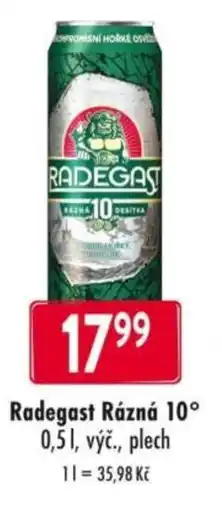 Qanto Radegast Rázná 10° nabídka