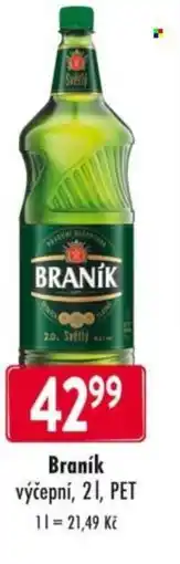 Qanto Braník výčepní nabídka