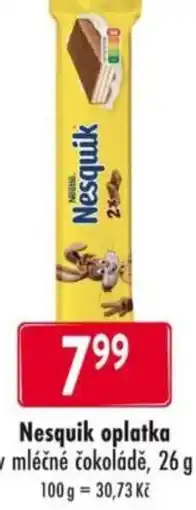 Qanto Nesquik oplatka nabídka