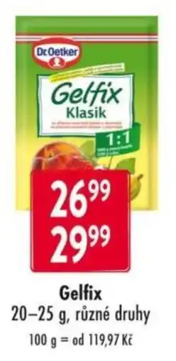 Qanto DrOetker Gelfix nabídka