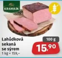 Coop Lahůdková sekaná se sýrem nabídka