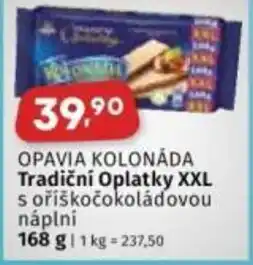 Coop OPAVIA KOLONÁDA Tradiční Oplatky XXL nabídka
