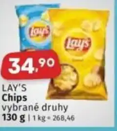 Coop LAY'S Chips nabídka