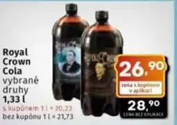 Coop Royal Crown Cola nabídka