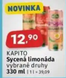 Coop KAPITO Sycená limonáda nabídka
