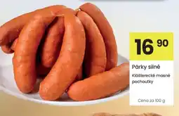 Kubík potraviny Párky silné nabídka