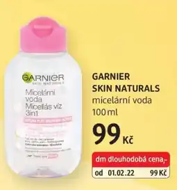 dm drogerie Garnier Skin Naturals nabídka