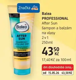 dm drogerie Balea PROFESSIONAL After Sun nabídka