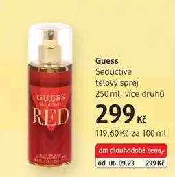 dm drogerie Guess nabídka