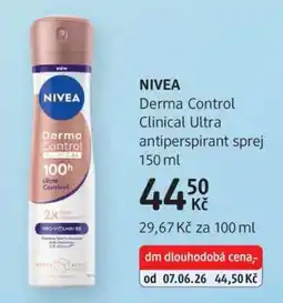 dm drogerie Nivea nabídka