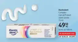 dm drogerie Dontodent nabídka