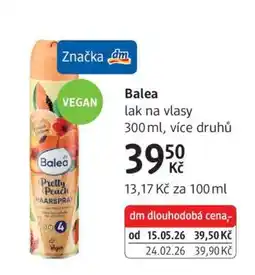 dm drogerie Balea nabídka