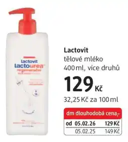 dm drogerie Lactovit nabídka