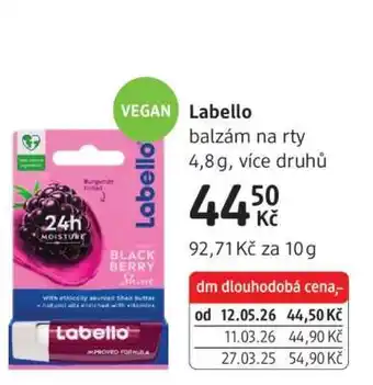 dm drogerie Labello nabídka