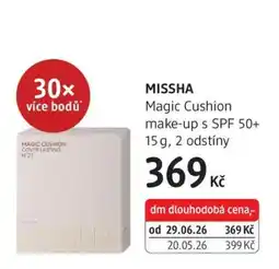 dm drogerie MISSHA nabídka