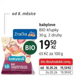 dm drogerie babylove nabídka