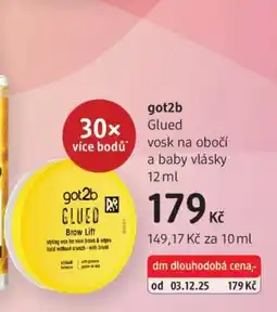 dm drogerie got2b Glued nabídka