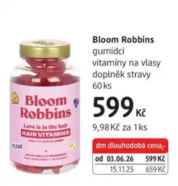 dm drogerie Bloom Robbins nabídka