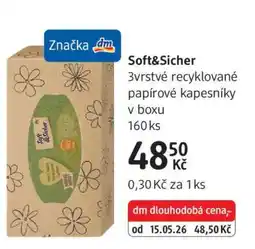 dm drogerie Soft&Sicher nabídka