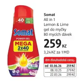 dm drogerie Somat nabídka